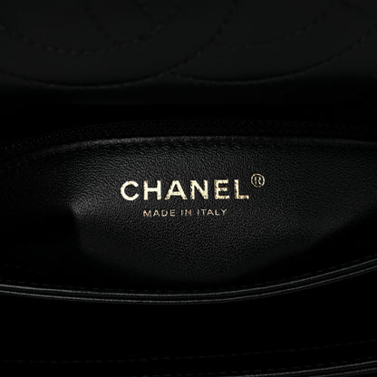 Chanel Lambskin Quilted Small Trendy CC Dual Handle Flap Bag Black 6 of 10