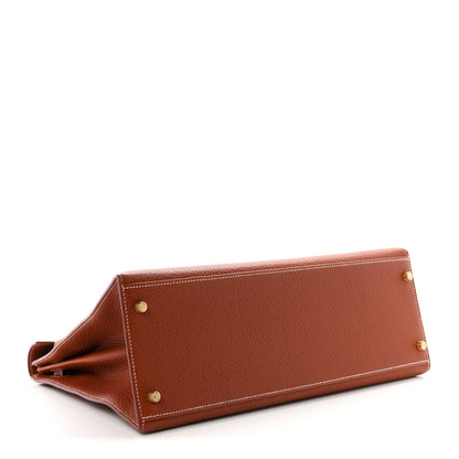 Hermes Ardennes Kelly Sellier 35 Noisette 4 of 10