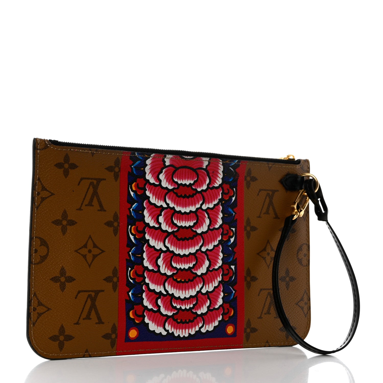 Louis Vuitton Reverse Monogram Kabuki MM GM Pochette 3 of 7