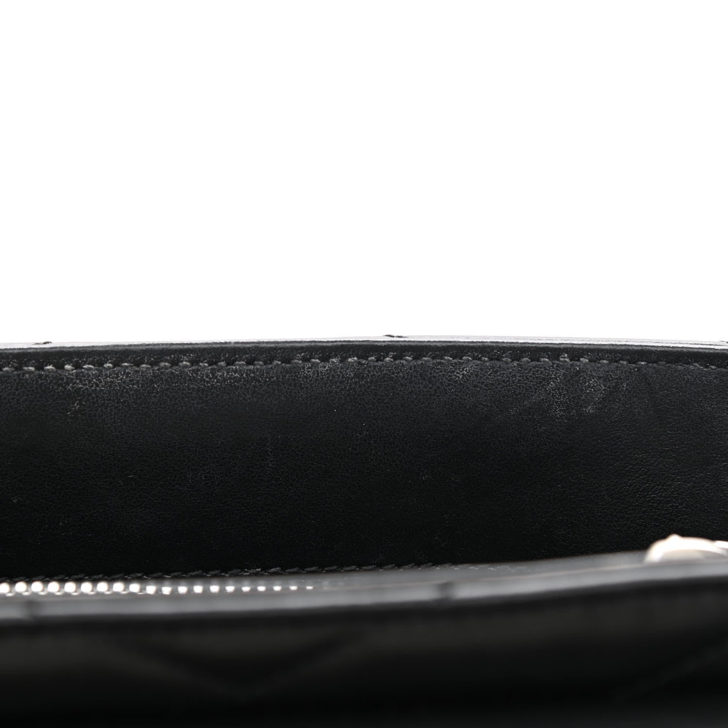 Saint Laurent Calfskin Y Quilted Monogram Small Loulou Chain Satchel Black 10 of 11