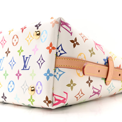 Louis Vuitton LV x TM Monogram Multicolor CarryAll PM White 10 of 11