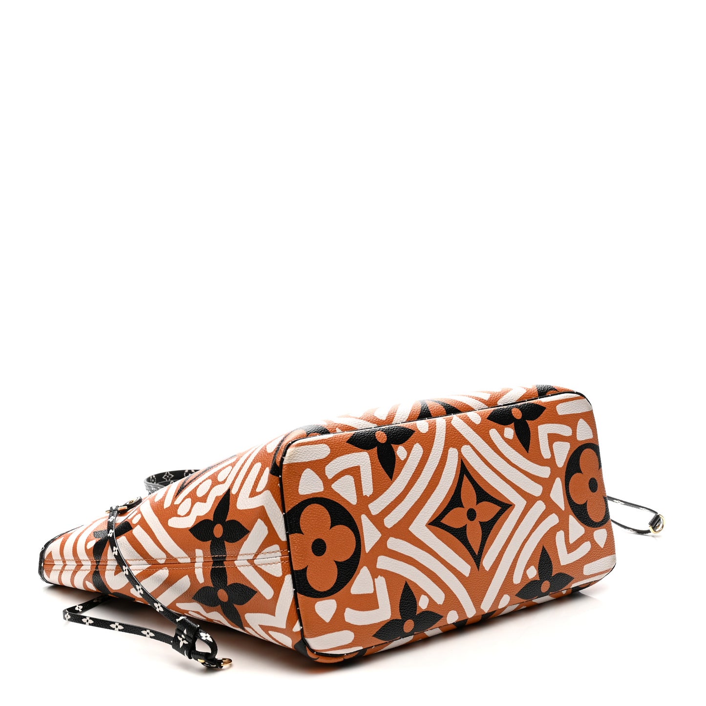 Monogram Giant Crafty Neverfull MM Creme Caramel