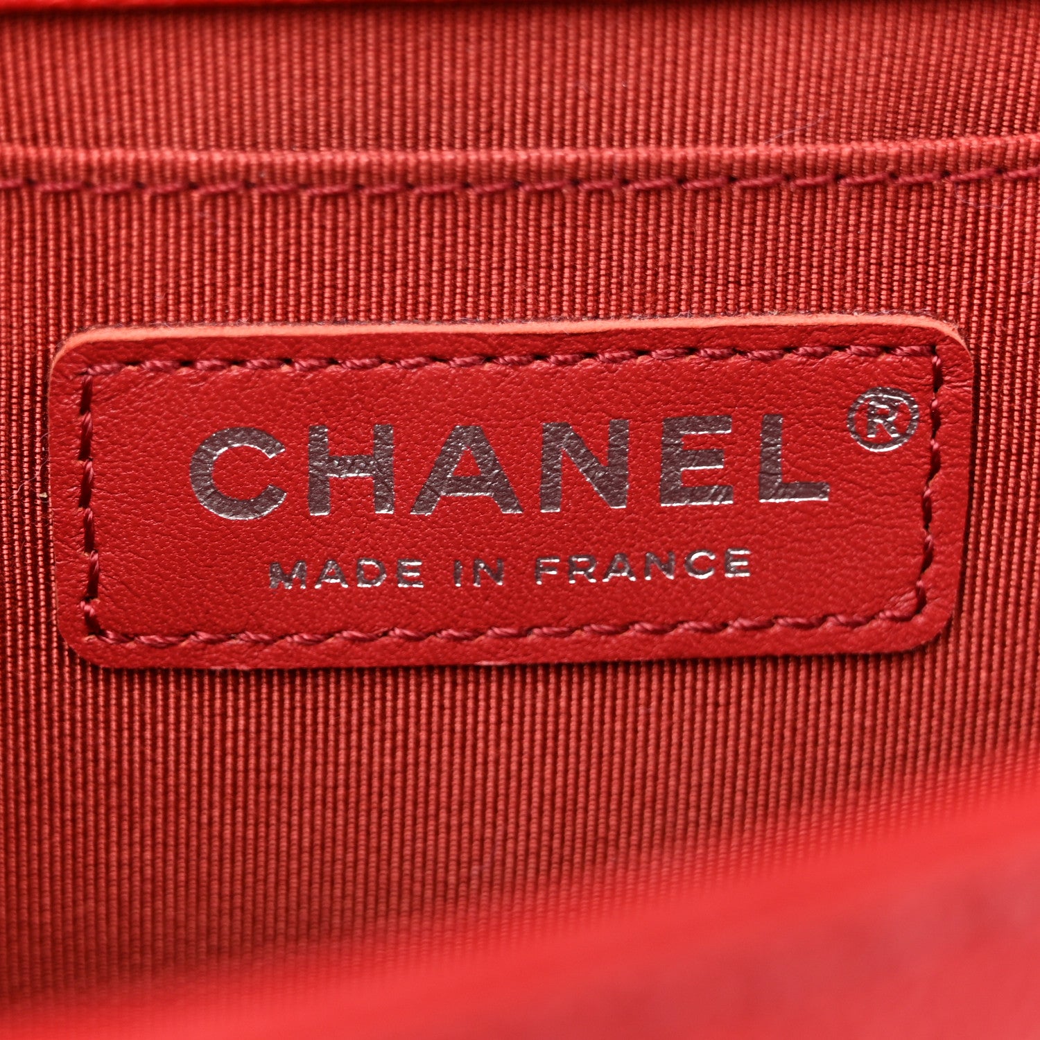Chanel Calfskin Quilted Medium Top Handle Boy Flap Red 6 of 12