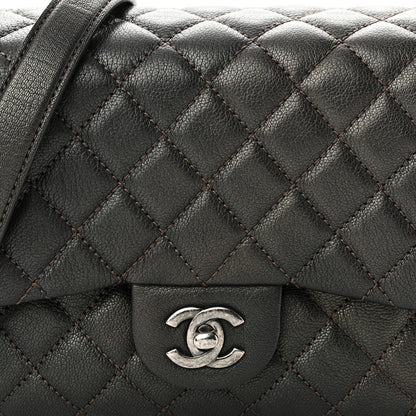 Chanel Metallic Goatskin Quilted Small Rock In Rome Flap Bronze 8 of 10