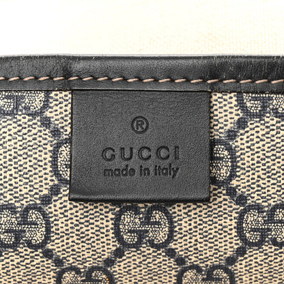 Gucci GG Plus Monogram Medium Signature Web Loop Tote Navy 6 of 14
