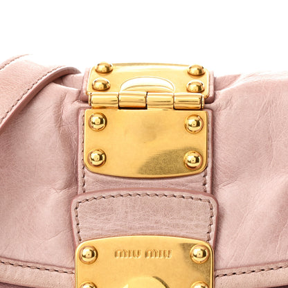 Miu Miu Nappa Matelasse Top Handle Tote Mughetto 9 of 11