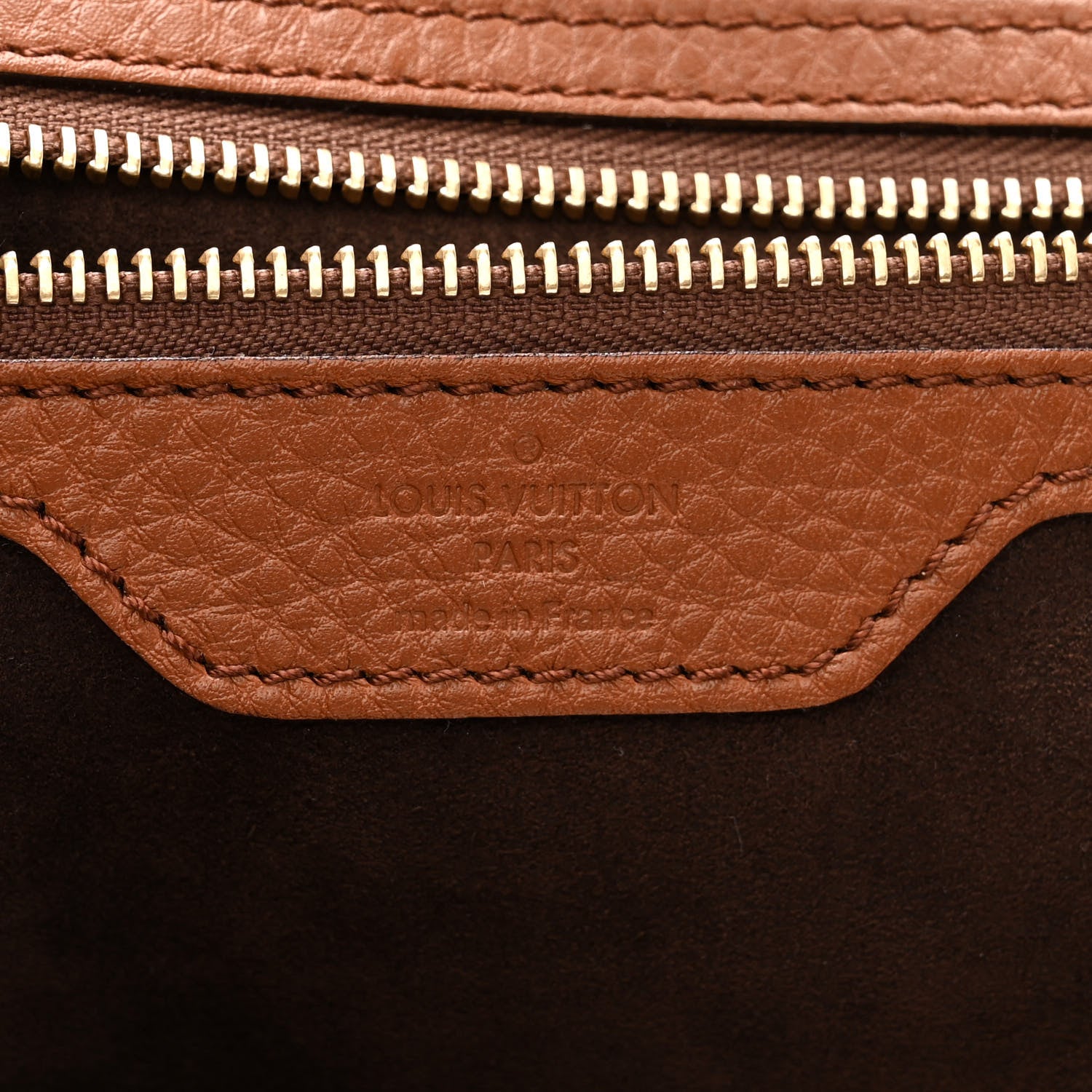 Louis Vuitton Mahina L Cognac 6 of 10