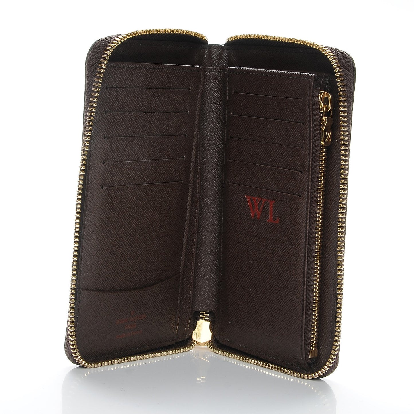 Damier Ebene Zippy Compact Wallet