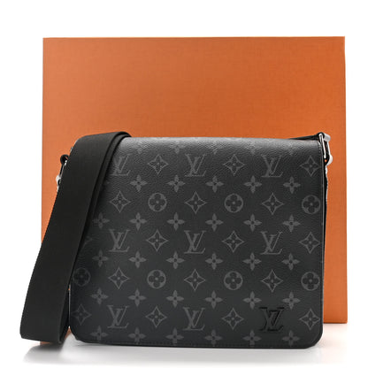Louis Vuitton Monogram Eclipse District PM Black 12 of 12