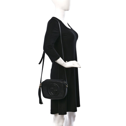 Gucci Pebbled Calfskin Small Soho Disco Bag Black 2 of 9