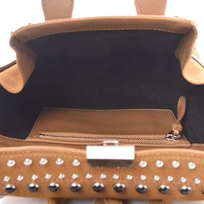 3.1 Phillip Lim 3.1 Suede Studded Mini Pashli Satchel Dark Mustard 5 of 9