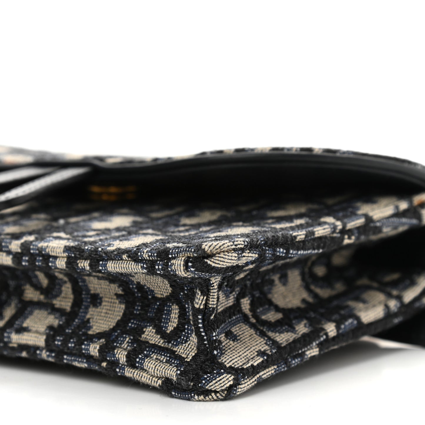 Oblique Saddle Belt Bag Blue