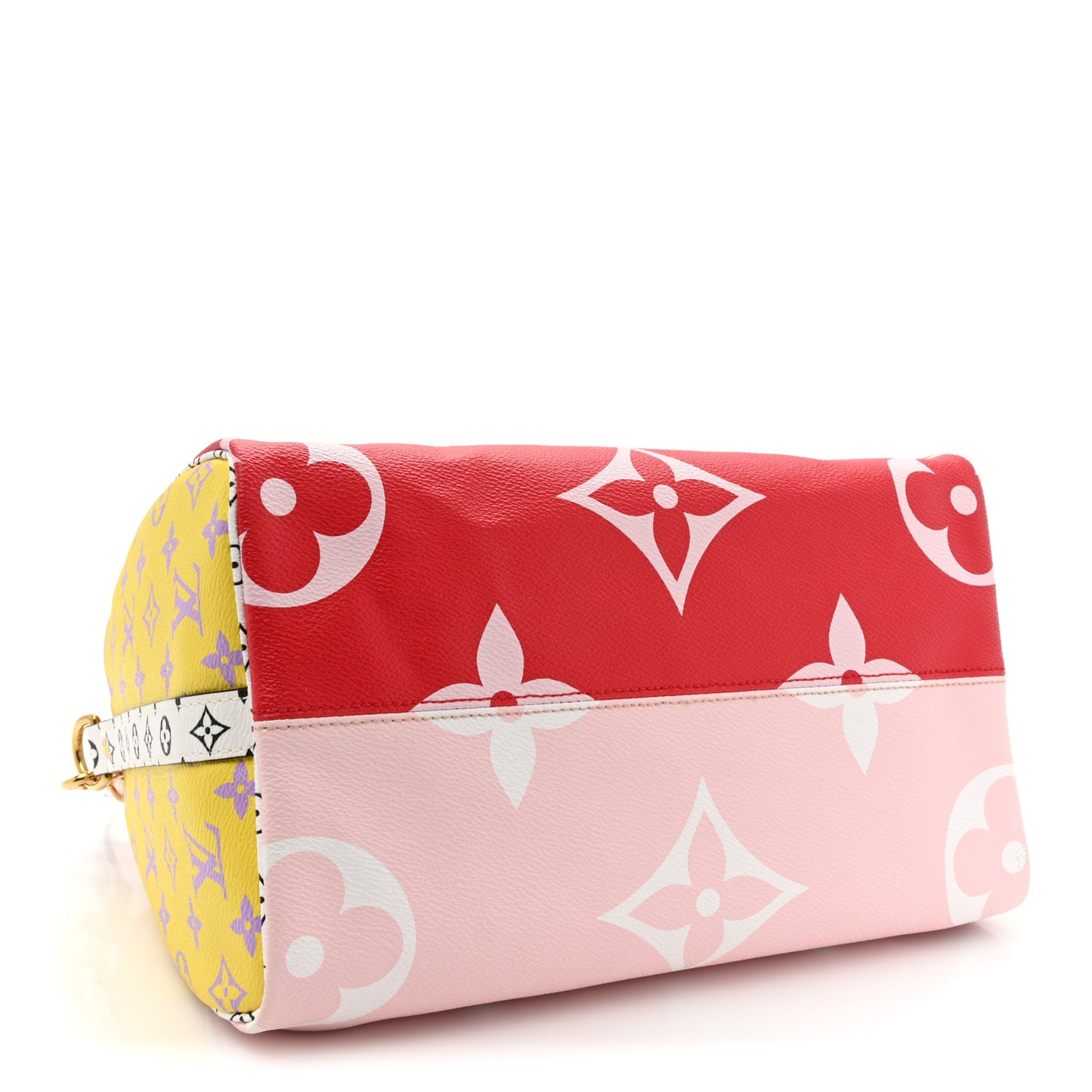 Monogram Giant Speedy Bandouliere 30 Rouge