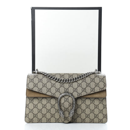 Gucci GG Supreme Monogram Small Dionysus Shoulder Bag Taupe 16 of 16