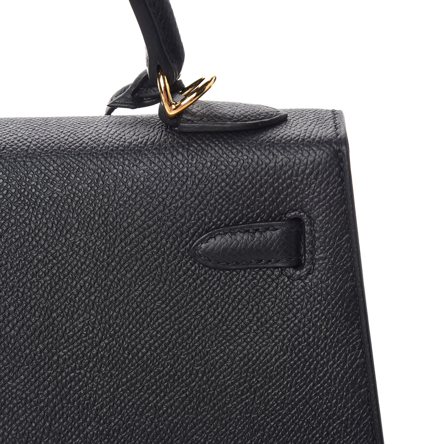 Hermes Epsom Kelly Sellier 25 Black 11 of 35