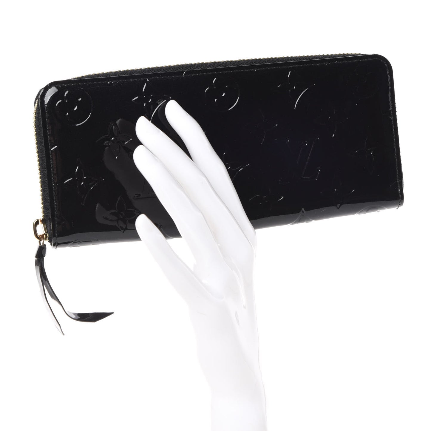 Vernis Clemence Wallet Black