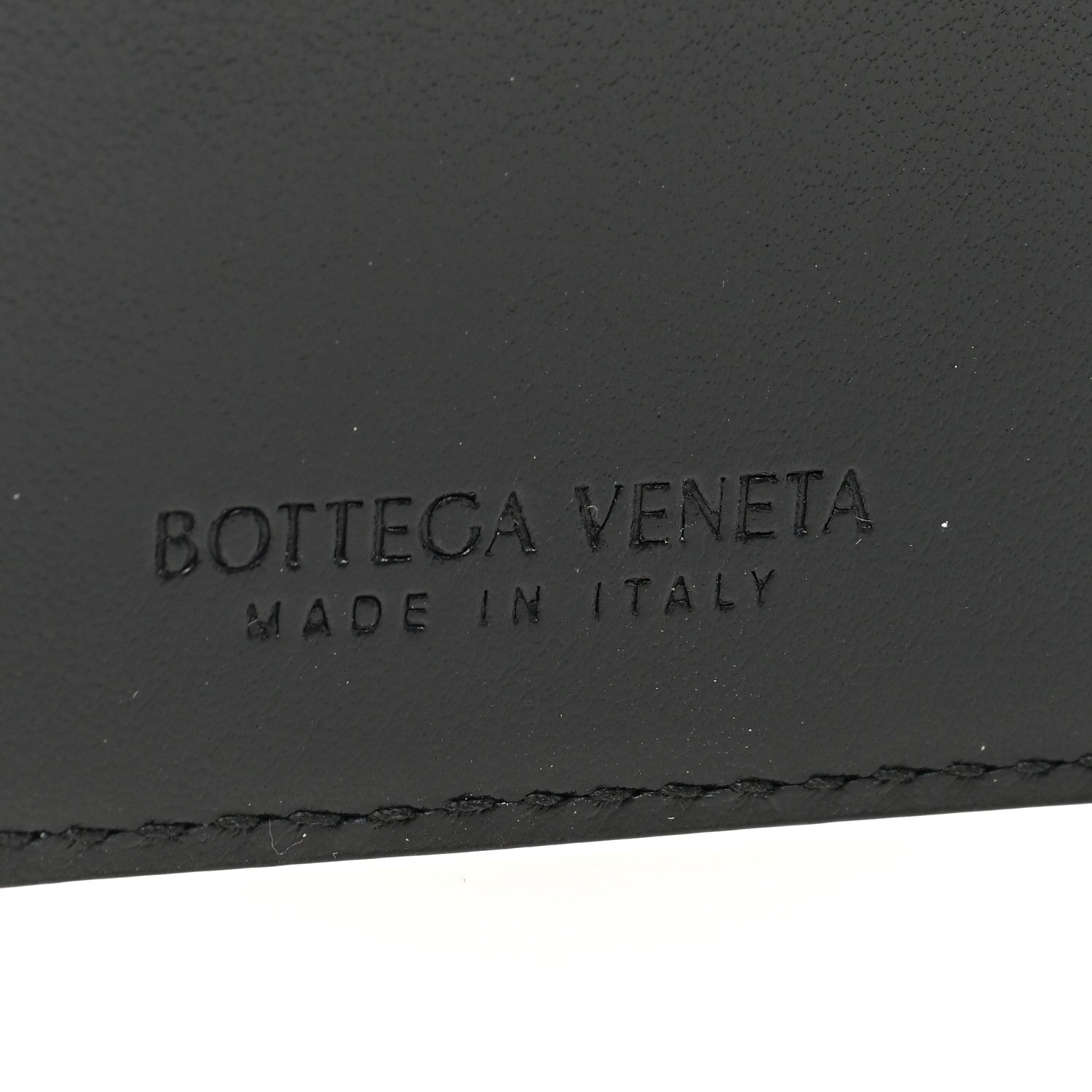 Bottega Veneta Nappa Intrecciato Medium Bi-Fold Zip Wallet Black 6 of 7