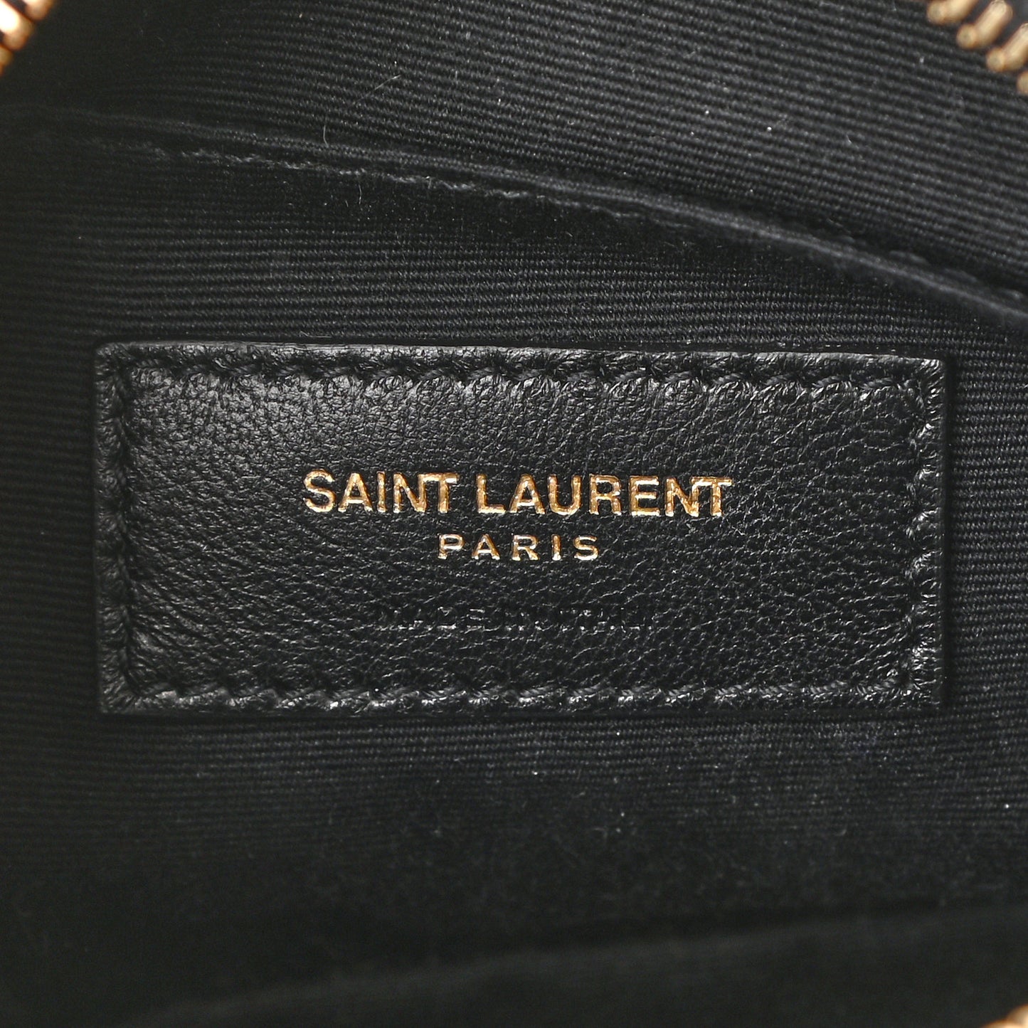 Calfskin Matelasse Monogram Lou Belt Bag Black