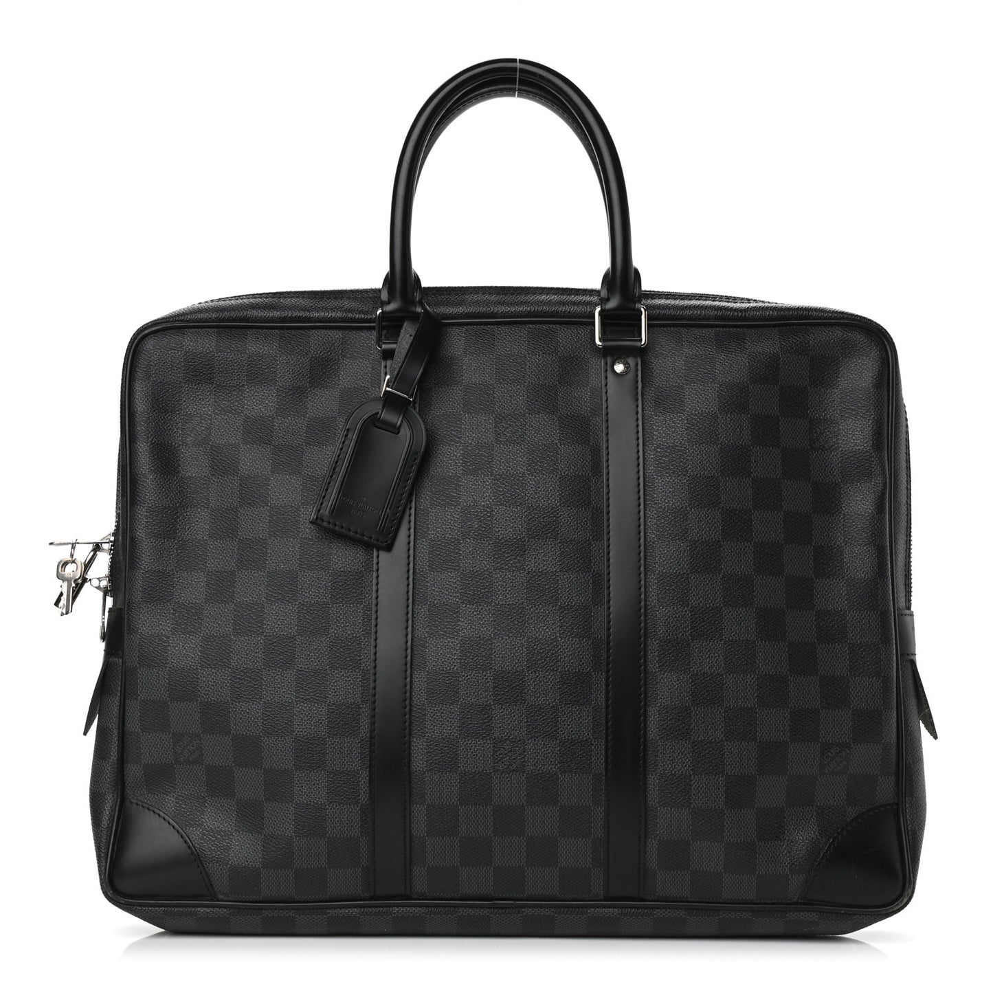 Damier Graphite Porte-Documents Voyage
