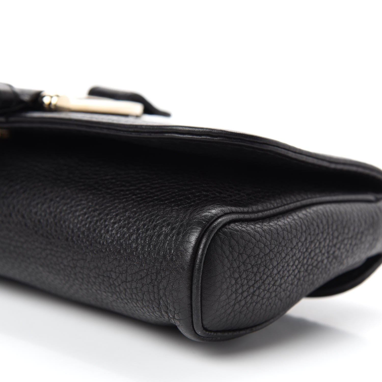 Gucci Calfskin Greenwich Chain Clutch Black 7 of 12