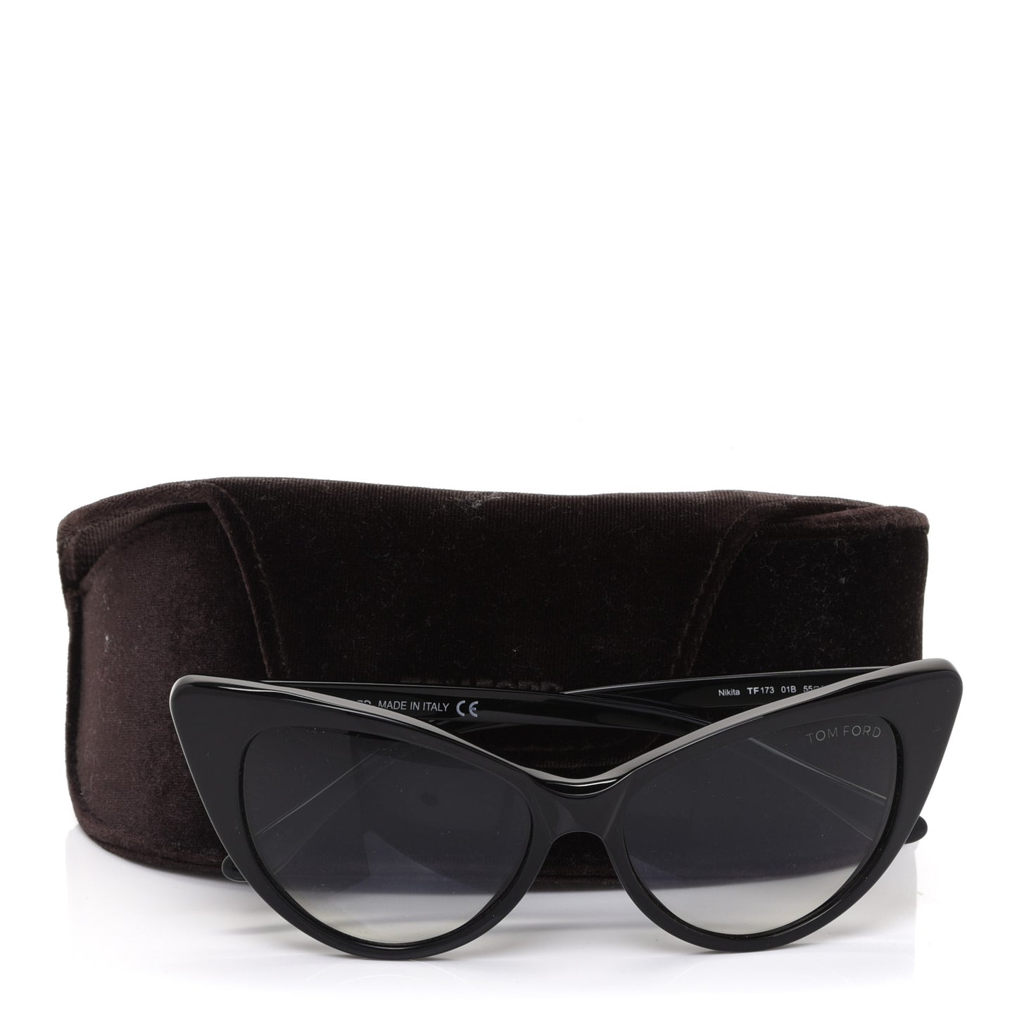 Nikita Cat Eye Sunglasses TF173 Black