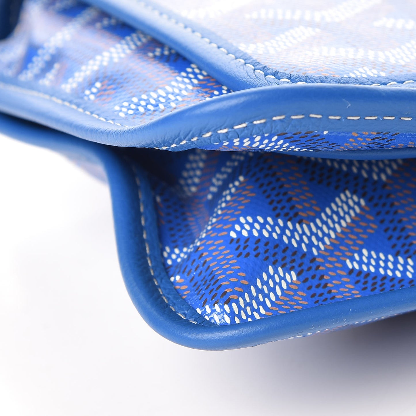 Goyardine Plumet Wallet Clutch Sky Blue