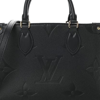 Louis Vuitton Empreinte Monogram Giant Onthego PM Black 8 of 10