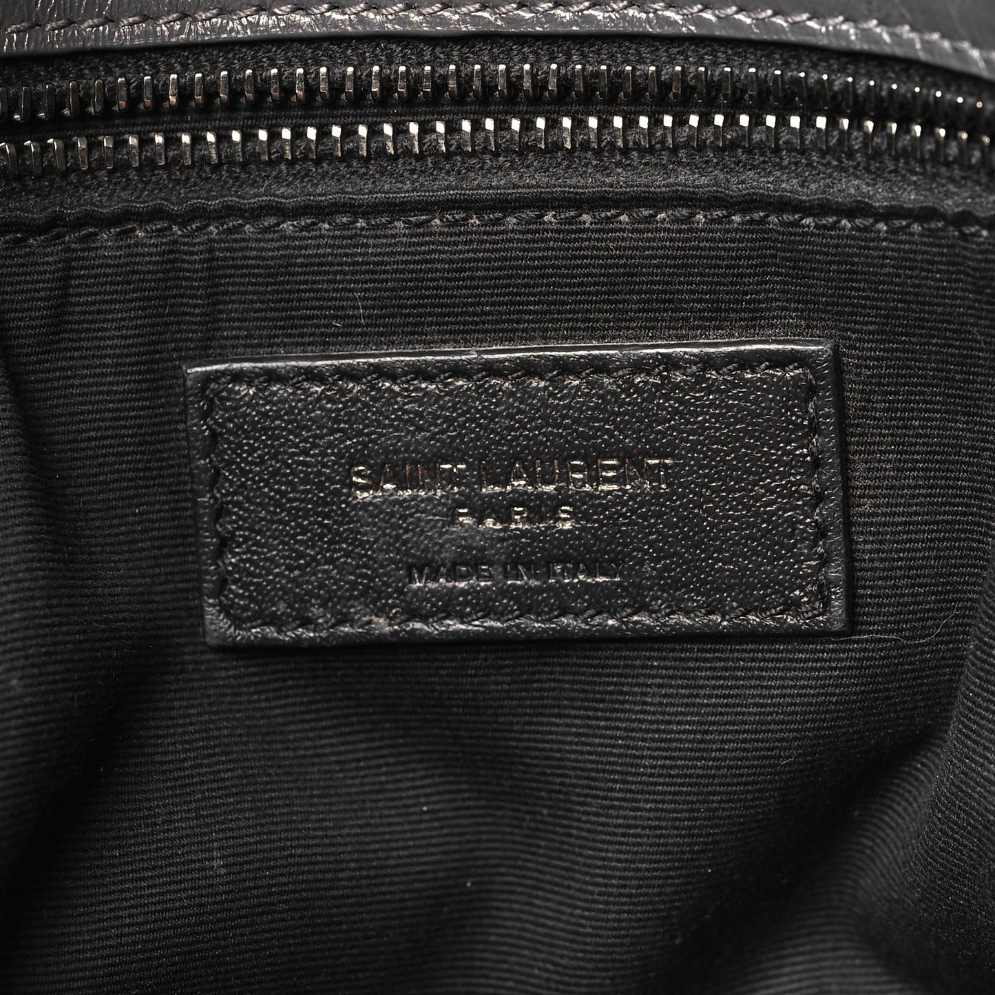 Crinkled Calfskin Matelasse Monogram Large Niki Chain Satchel Storm