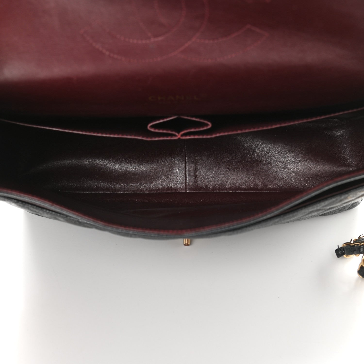 Chanel Caviar Quilted Maxi Double Flap Black 5 of 9