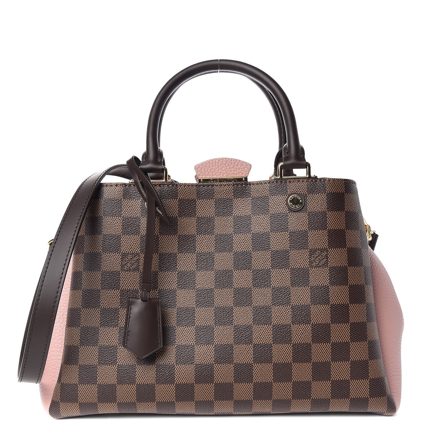 Damier Ebene Cuir Taurillon Brittany Magnolia