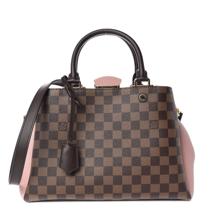 Louis Vuitton Damier Ebene Cuir Taurillon Brittany Magnolia 1 of 9