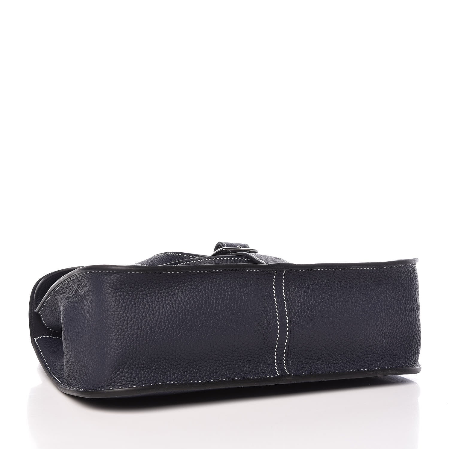 Hermes Taurillon Clemence Halzan 31 GM Bleu Nuit 5 of 16