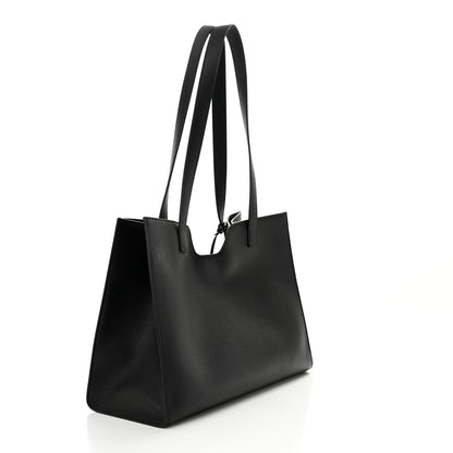 Celine Supple Grained Calfskin Cabas 16 Bag Black 3 of 11