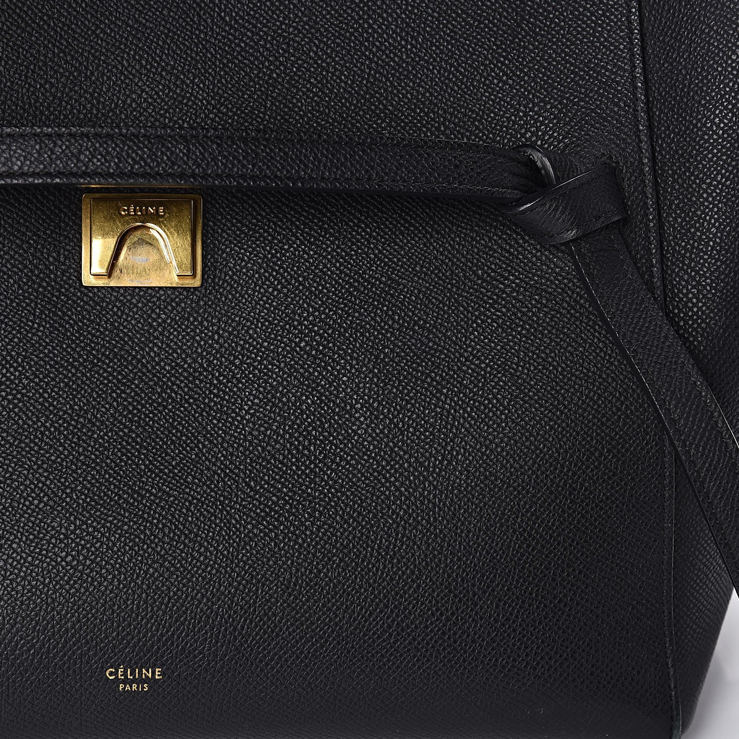Celine Grained Calfskin Mini Belt Bag Black 15 of 18