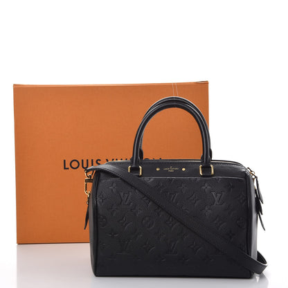 Louis Vuitton Empreinte Speedy Bandouliere 25 NM Black 9 of 9