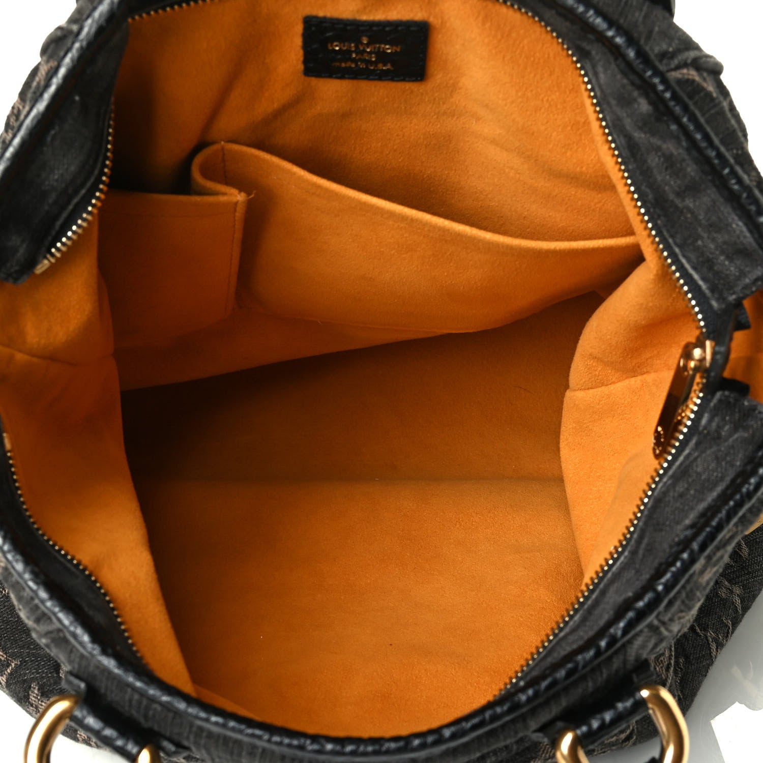 Louis Vuitton Denim Neo Cabby MM Black 4 of 7