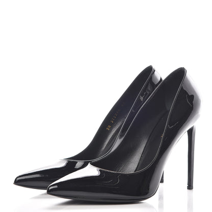 Saint Laurent Patent Zoe 110 Pump 41 Black 3 of 11