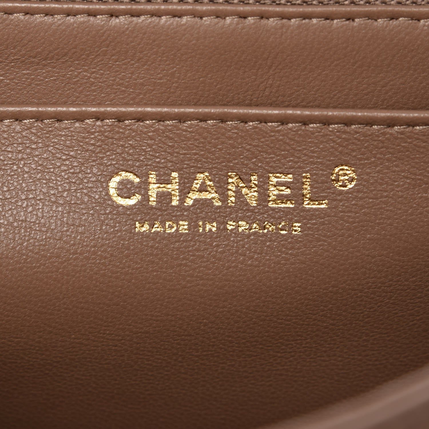 Chanel Lambskin Quilted Jumbo Single Flap Beige 6 of 9