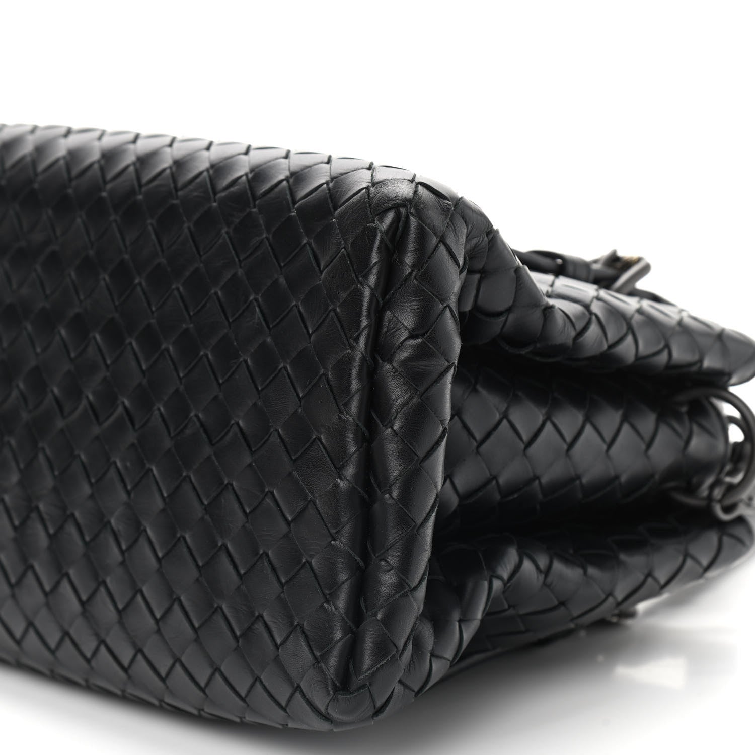 Bottega Veneta Calfskin Intrecciato Mini Roma Light Tourmaline 17 of 22