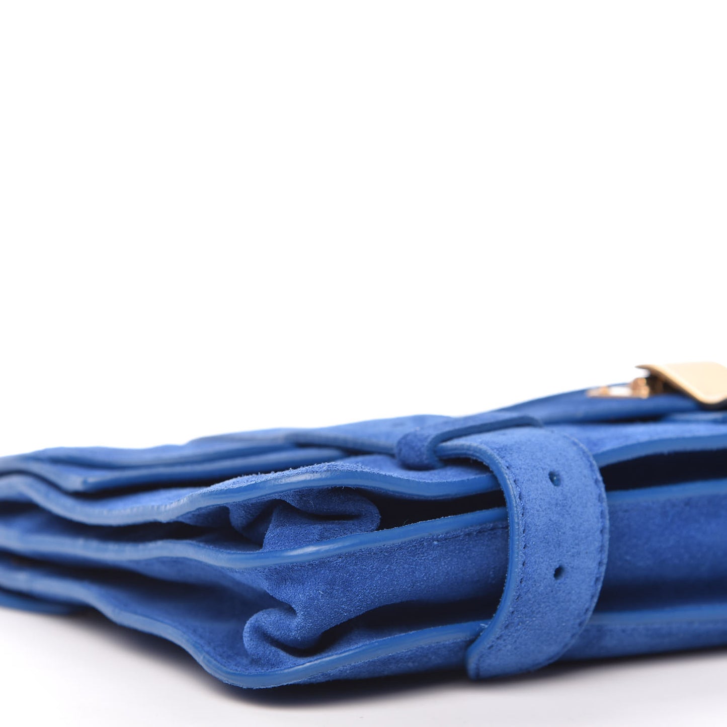 Suede PS1 Pochette Clutch Royal Blue