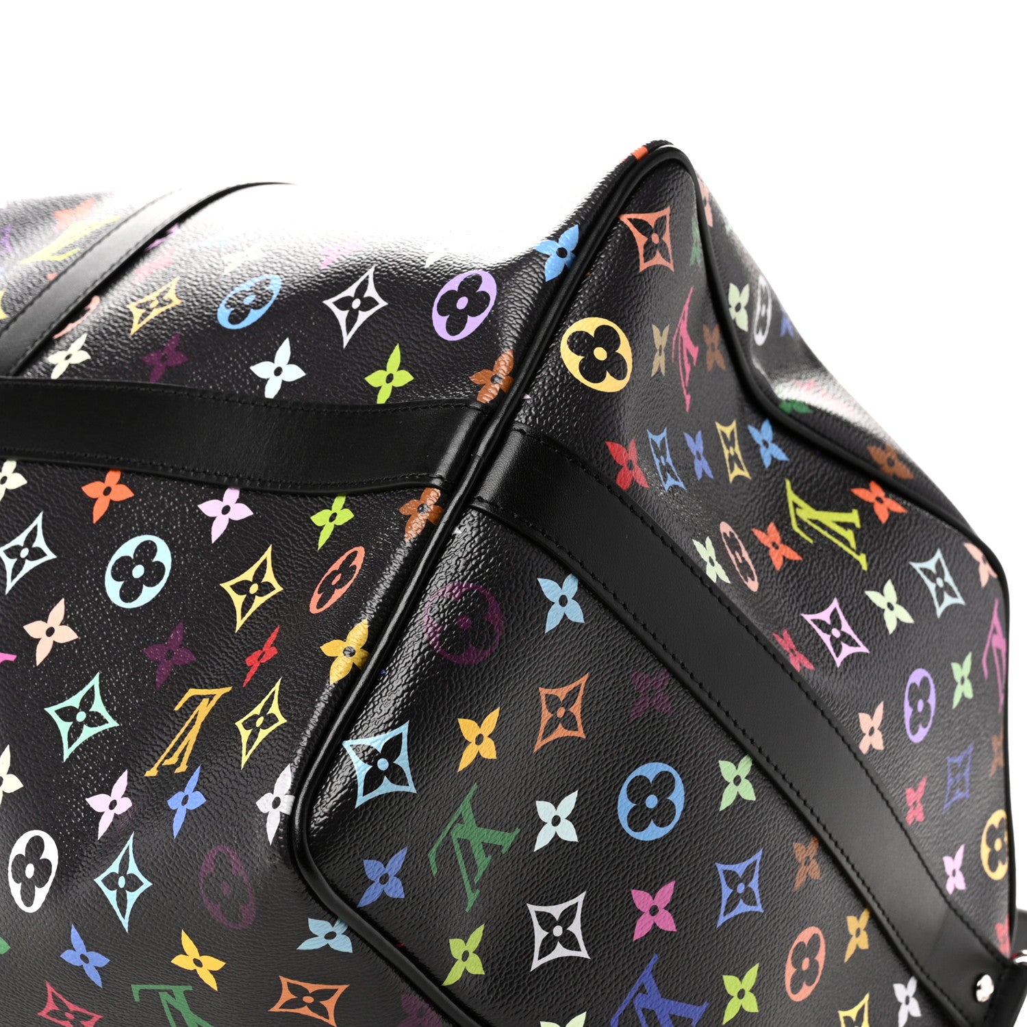 Louis Vuitton LV X TM Monogram Multicolor Keepall Bandouliere 50 Black 7 of 7
