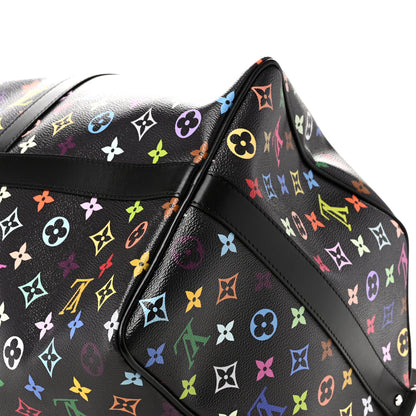 Louis Vuitton LV X TM Monogram Multicolor Keepall Bandouliere 50 Black 7 of 7