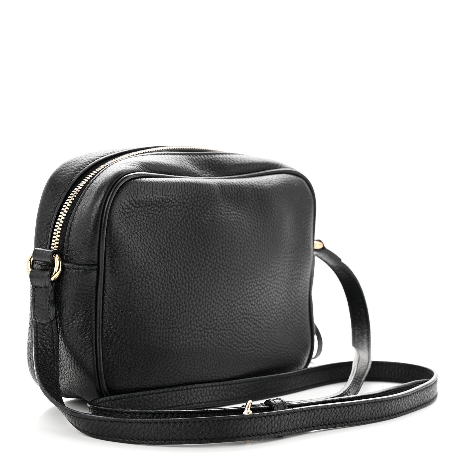 Gucci Pebbled Calfskin Small Soho Disco Bag Black 3 of 10