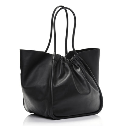 Proenza Schouler Calfskin XL Ruched Tote Black 3 of 17