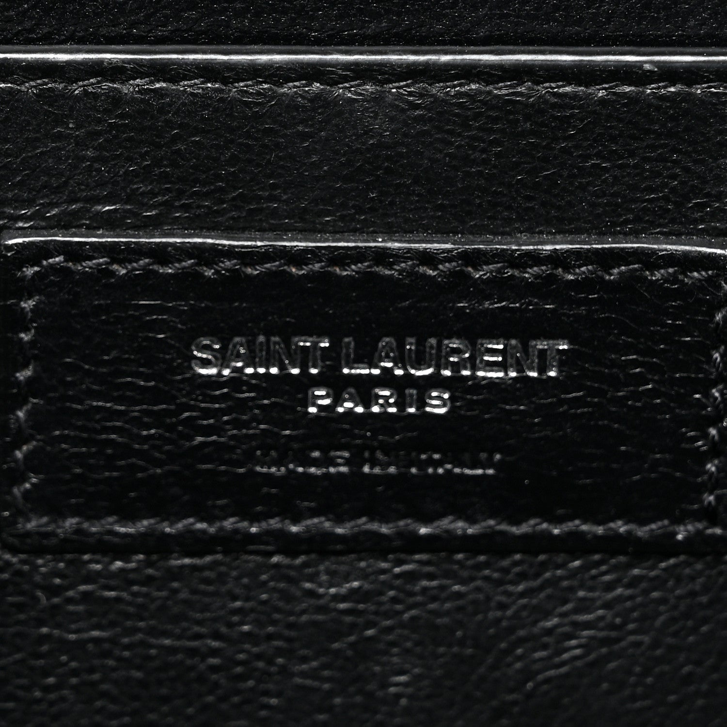 Saint Laurent Box Calfskin Monogram Medium Solferino Satchel Black 6 of 14