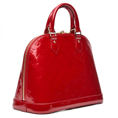 Louis Vuitton Vernis Alma PM Pomme D'Amour 3 of 7