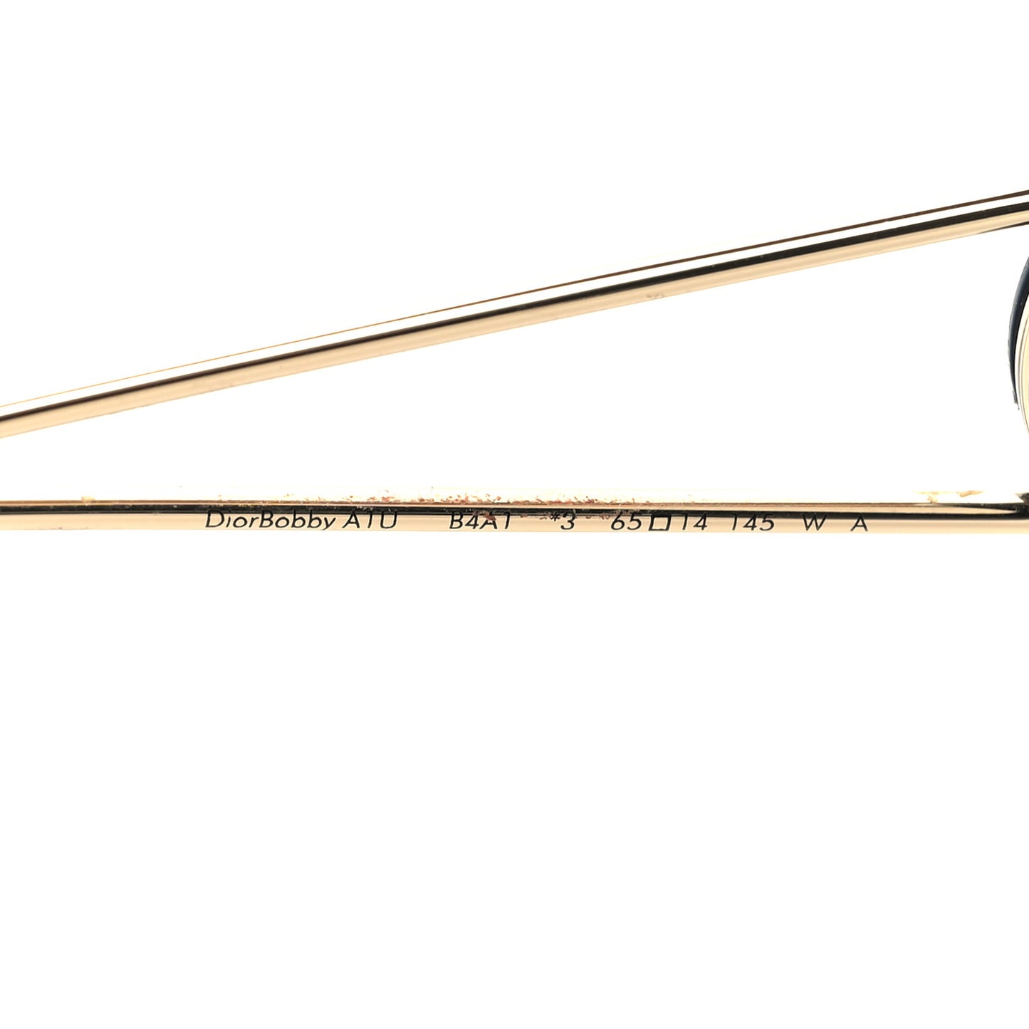 Metal DiorBobby A1U Aviator Sunglasses Black