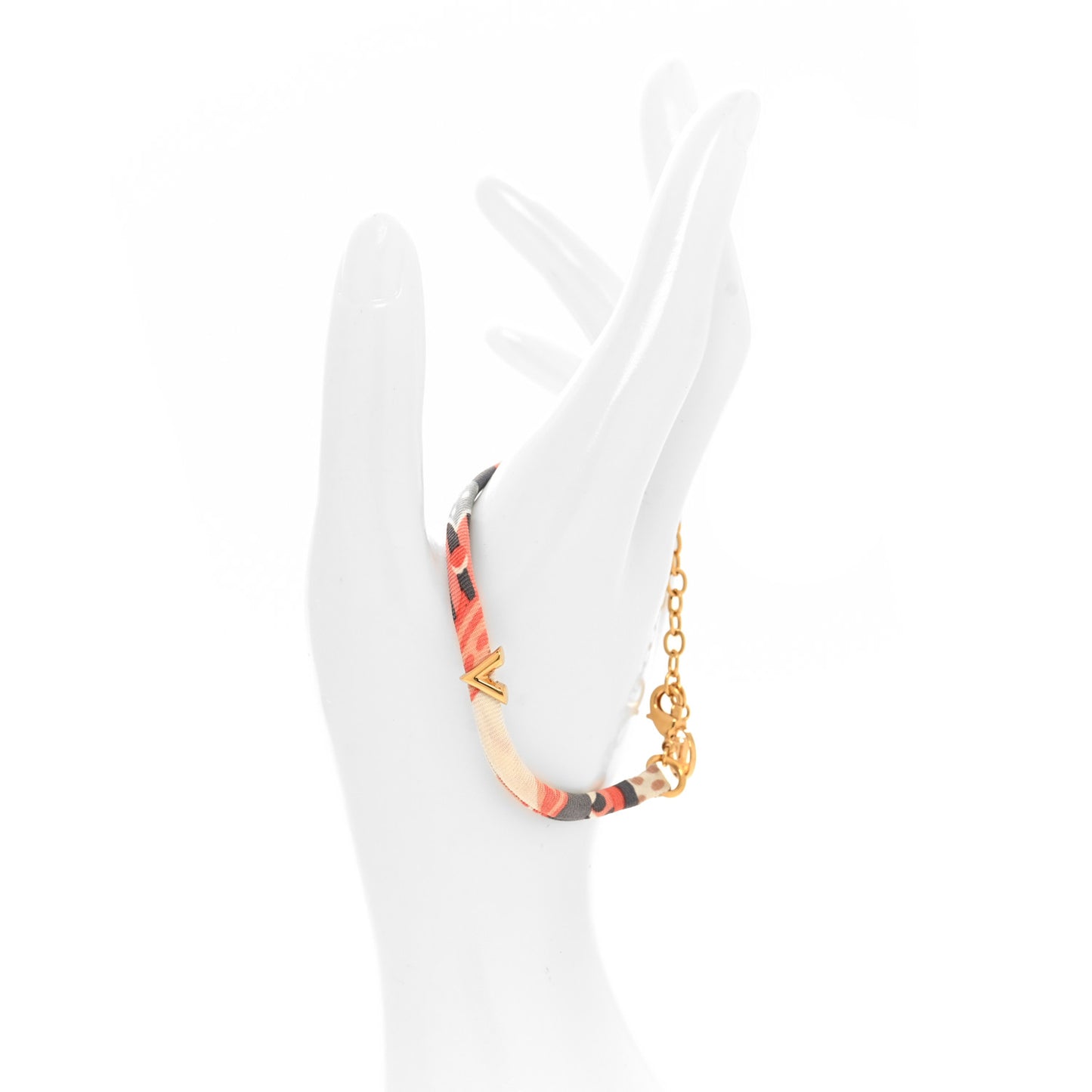 Silk Be Mindful V Bracelet Magenta