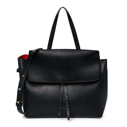 Mansur Gavriel Calfskin Mini Lady Bag Black Flamma 1 of 17