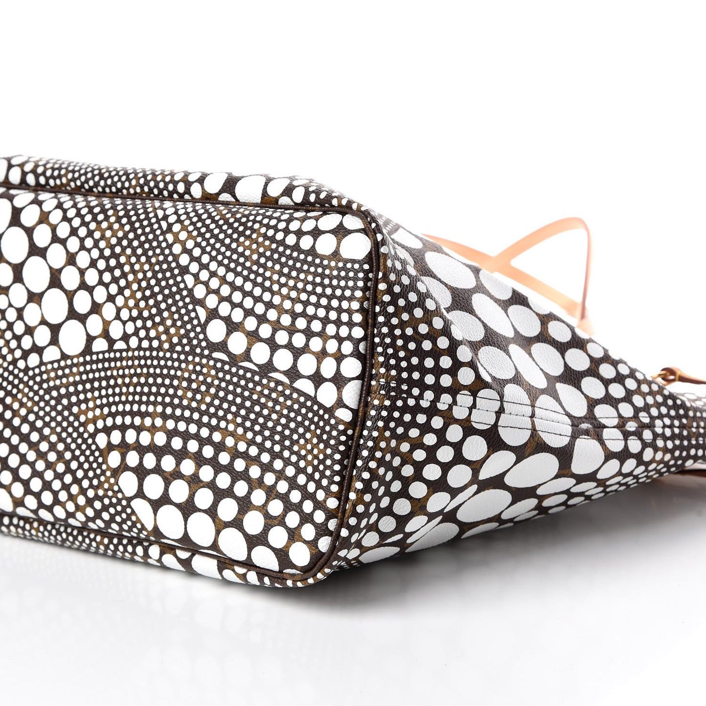 Monogram Kusama Waves Neverfull MM White